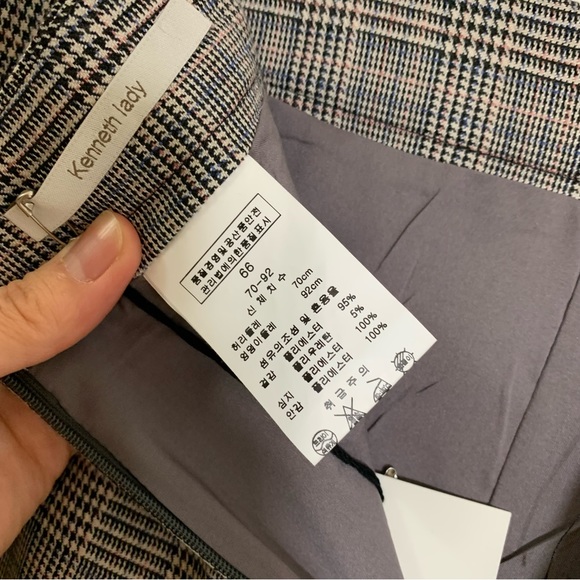 Brown Plaid Mini Skirt - Picture 7 of 9